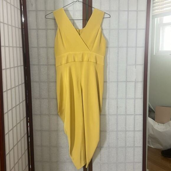 ZERO + MARIA CORNEJO EVE SHERYA DRAPED SLEEVELESS DRESS SIZE 4 - Picture 3 of 9